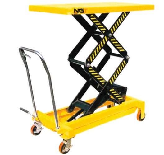 Mobile Double Scissor Lift table
