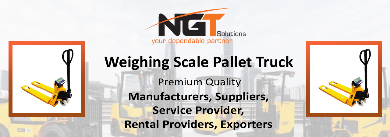 Weighing Scale Pallet Truck Rental Providers